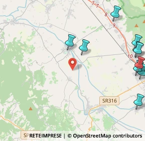 Mappa Via delle Pietre, 06031 Bevagna PG, Italia (7.538)