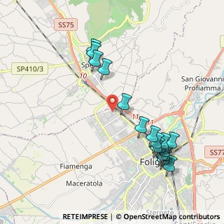 Mappa Via Feliciano Ricci, 06034 Foligno PG, Italia (2.30765)