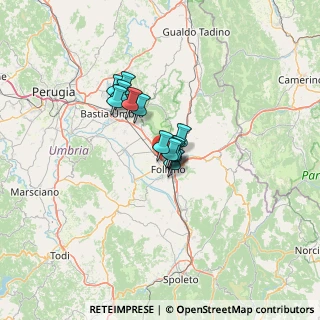 Mappa Via Feliciano Ricci, 06034 Foligno PG, Italia (7.90923)