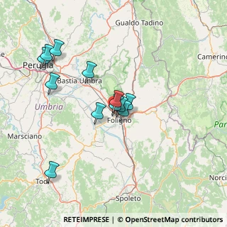 Mappa Via Feliciano Ricci, 06034 Foligno PG, Italia (13.275)