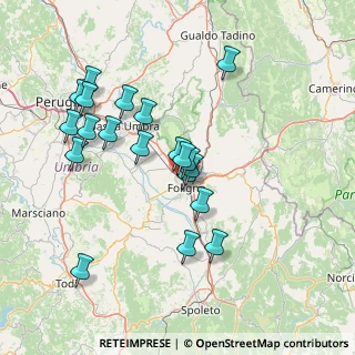 Mappa Via Feliciano Ricci, 06034 Foligno PG, Italia (14.735)