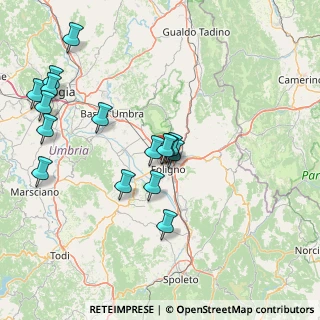 Mappa Via Feliciano Ricci, 06034 Foligno PG, Italia (16.775)