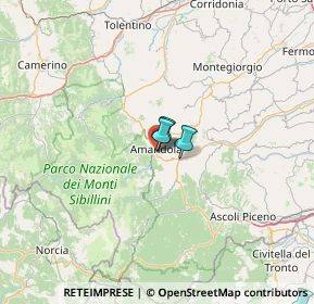 Mappa Via Alessandro Volta, 63857 Amandola FM, Italia (42.64091)