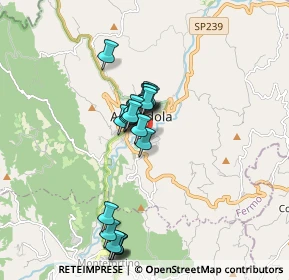 Mappa Via Alessandro Volta, 63857 Amandola FM, Italia (1.5285)