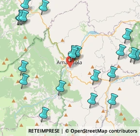 Mappa Via Alessandro Volta, 63857 Amandola FM, Italia (5.494)