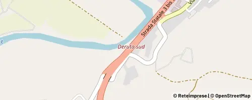 Mappa Deruta