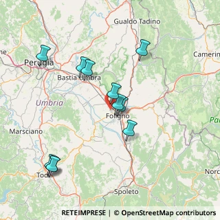 Mappa Via Giulio Giuliani, 06034 Foligno PG, Italia (16.36455)