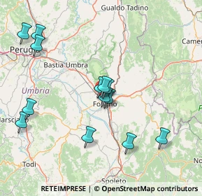 Mappa Via Lago di Bracciano, 06034 Foligno PG, Italia (15.96231)