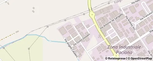 Mappa Foligno