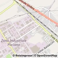 Hartă Foligno