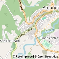 Hartă Amandola