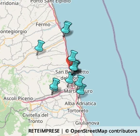 Mappa 63013 Grottammare AP, Italia (9.56846)