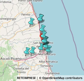 Mappa Via Pablo Picasso, 63013 Grottammare AP, Italia (9.13538)