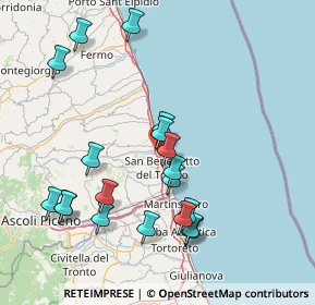 Mappa Via Pablo Picasso, 63013 Grottammare AP, Italia (17.00316)