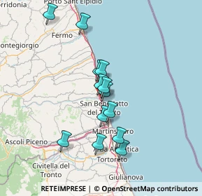 Mappa Via Pablo Picasso, 63013 Grottammare AP, Italia (12.30846)
