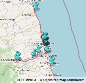 Mappa Via Pablo Picasso, 63013 Grottammare AP, Italia (10.87571)