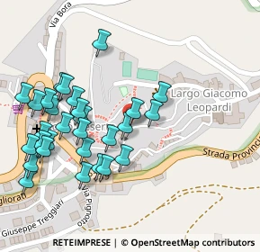 Mappa Via Indipendenza, 63857 Amandola FM, Italia (0.13103)