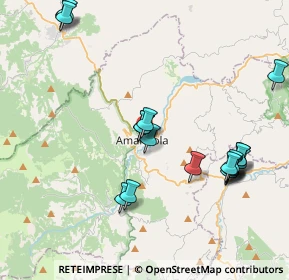 Mappa Via Indipendenza, 63857 Amandola FM, Italia (4.5855)