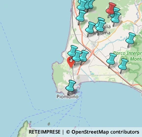 Mappa Località Fabbriciane, 57025 Piombino LI, Italia (9.841)