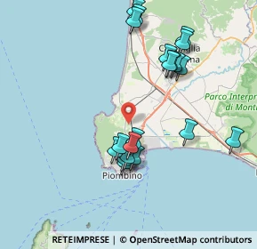 Mappa Località Fabbriciane, 57025 Piombino LI, Italia (7.989)