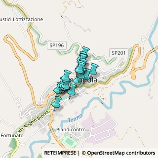Mappa Piazza Risorgimento, 63857 Amandola FM, Italia (0.2225)