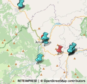 Mappa Piazzale Mercato, 63857 Amandola FM, Italia (4.621)