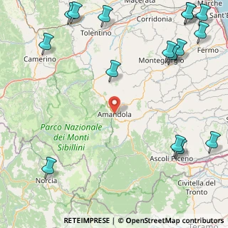 Mappa Piazza Risorgimento, 63857 Amandola FM, Italia (28.24125)