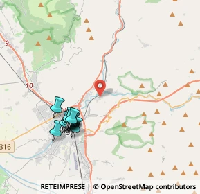 Mappa Via Nocera Umbra, 06034 Foligno PG, Italia (4.01583)