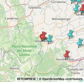 Mappa Viale Cesare Battisti, 63857 Amandola FM, Italia (29.9815)