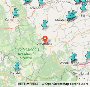 Mappa Via XX Settembre, 63857 Amandola FM, Italia (28.26438)