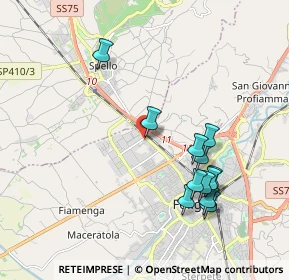 Mappa Via Pasciana, 06034 Foligno PG, Italia (2.03583)