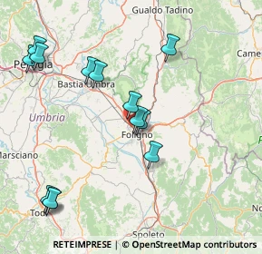 Mappa Via Pasciana, 06034 Foligno PG, Italia (18.48769)