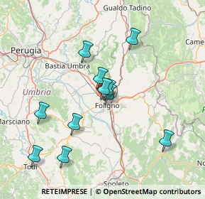 Mappa Via Pasciana, 06034 Foligno PG, Italia (14.23)