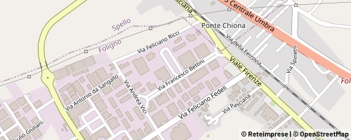 Mappa Foligno