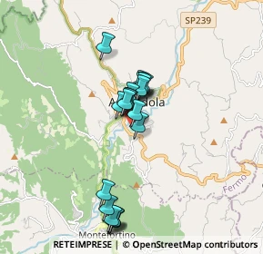 Mappa Piazzale Sandro Pertini, 63857 Amandola FM, Italia (1.4585)