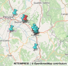 Mappa SS del Trasimeno, 06034 Foligno PG, Italia (10.57455)