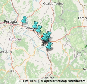 Mappa SS del Trasimeno, 06034 Foligno PG, Italia (5.71273)