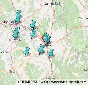 Mappa SS del Trasimeno, 06034 Foligno PG, Italia (14.00929)