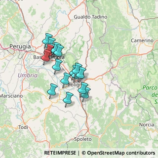 Mappa SS3 km 154.890, 06034 Foligno PG, Italia (11.70529)