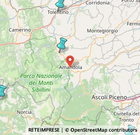 Mappa 63857 Amandola FM, Italia (57.01727)