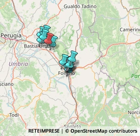 Mappa Via Capannaccio, 06034 Foligno PG, Italia (8.98769)