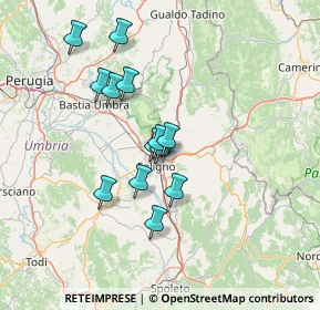 Mappa Via Romana Vecchia, 06034 Foligno PG, Italia (12.04231)