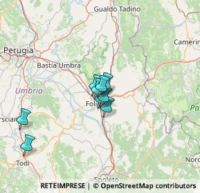 Mappa Via Romana Vecchia, 06034 Foligno PG, Italia (32.458)