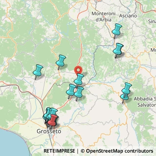 Mappa Località Carpineta, 58045 Civitella Paganico GR, Italia (21.3405)