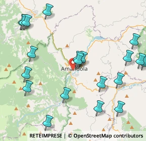 Mappa Viale Cesare Battisti, 63857 Amandola FM, Italia (5.3375)