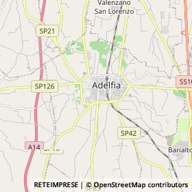 Mappa Adelfia