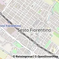 Kaart Sesto Fiorentino