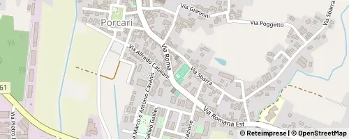 Mappa Porcari