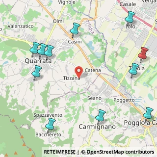 Mappa Via S. Michele, 51039 Quarrata PT, Italia (3.05364)