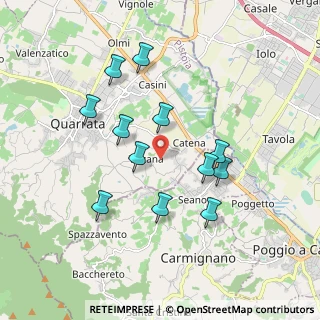Mappa Via S. Michele, 51039 Quarrata PT, Italia (1.74417)